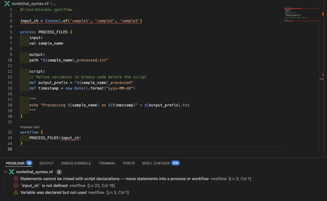 Nieśmiertelny błąd składni
